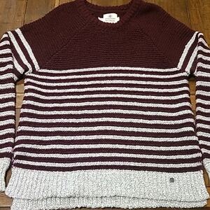 Volcom Cold Days Striped Crewneck Sweater S